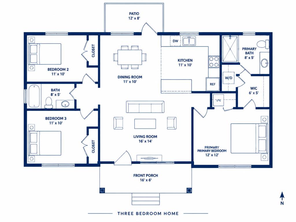 The Headland House floorplan